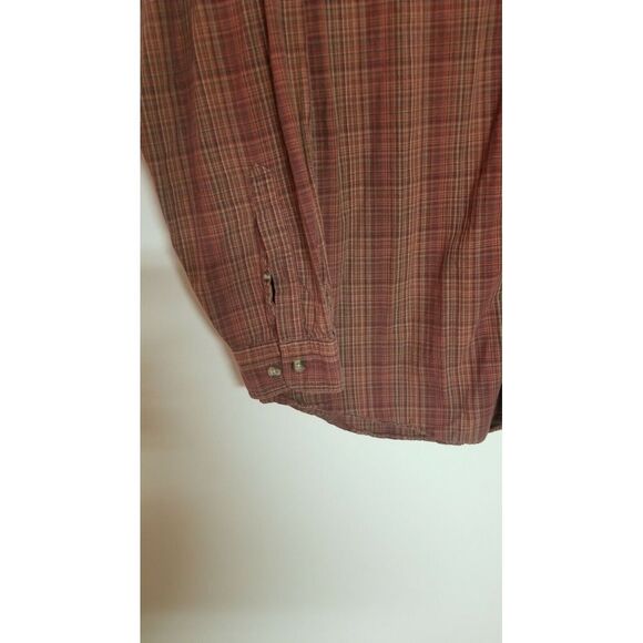 Columbia Mens Shirt Size XL‎ Button Front Long Sleeve Brown - Picture 3 of 7